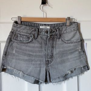 NWT GRLFRND Cindy High Rise Denim Shorts